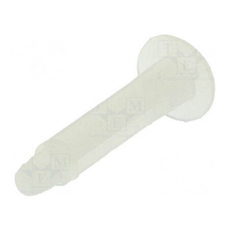 Ştift de montare poliamidă 21,7mm clichet naturală | Electronic-mag.ro | Componente Electronice