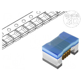 Inductor SMD 0402 8,2nH 540mA 0,14Ω Q25 5,5GHz LQW ±5% | Electronic-mag.ro | Componente Electronice