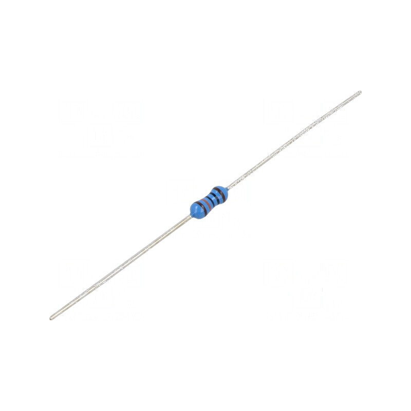 Rezistor metal glaze THT 100kΩ 0,25W 1% Ø2,7x7mm 200ppm/°C | Electronic-mag.ro | Componente Electronice