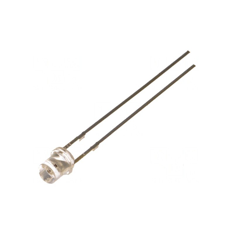 LED 3mm galben plat 220-330mcd 140° | Electronic-mag.ro | Componente Electronice