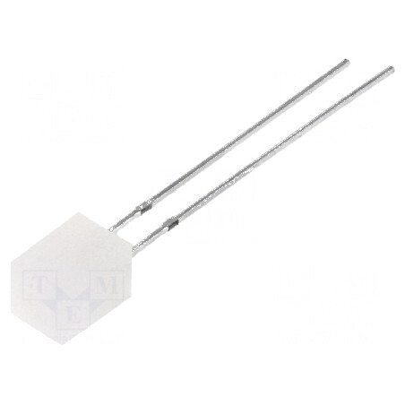 LED pătrată roșie 5x5x7mm 500-220mcd 140° 30mA 1,8-2,6VDC | Electronic-mag.ro | Componente Electronice