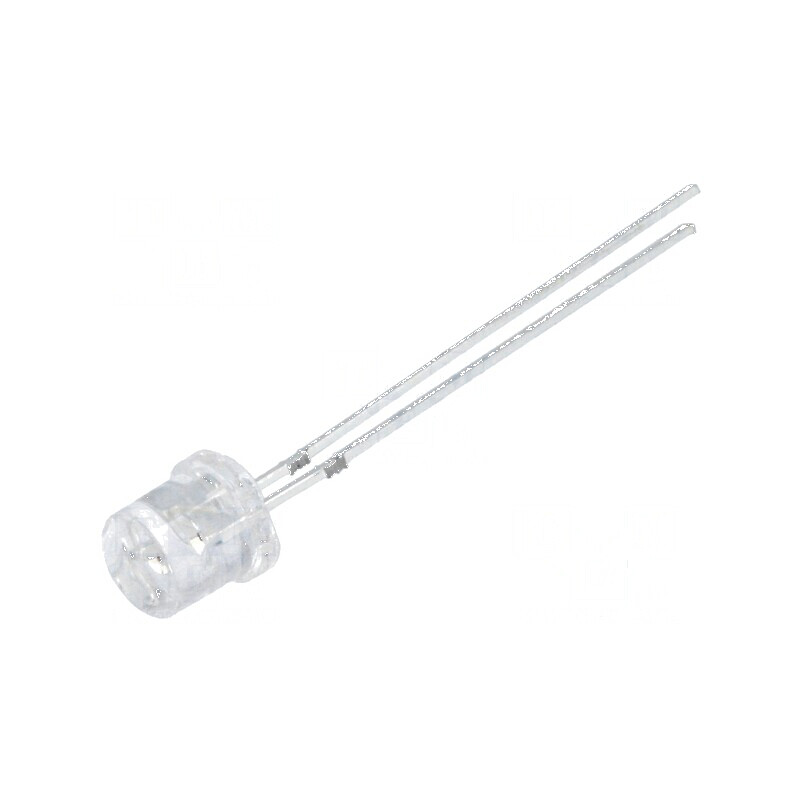LED 5mm roșie 330-450mcd 140° plat nr. term 2 | Electronic-mag.ro | Componente Electronice