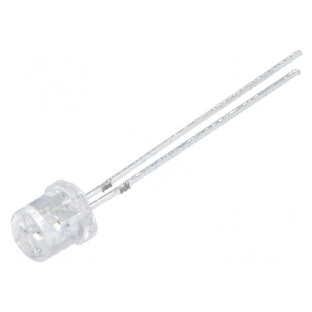 LED 5mm roșie 330-450mcd 140° plat nr. term 2 | Electronic-mag.ro | Componente Electronice