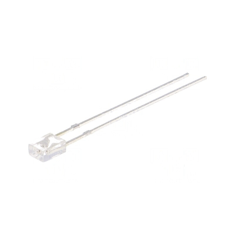 LED dreptunghiular roșu 2x3x4mm 330-450mcd 20mA | Electronic-mag.ro | Componente Electronice