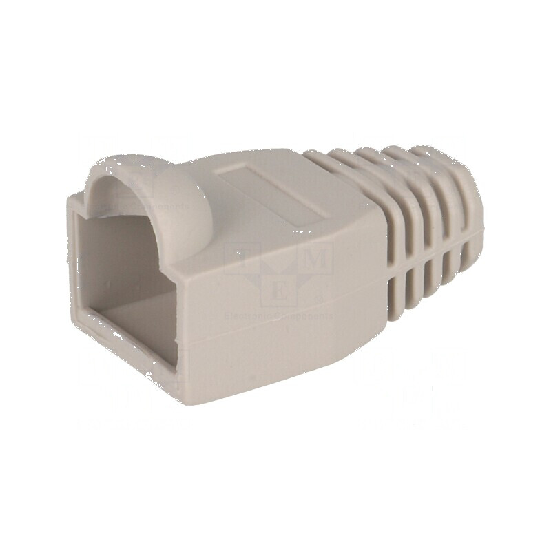 Protecție mufe RJ45 6,5mm gri | Electronic-mag.ro | Componente Electronice