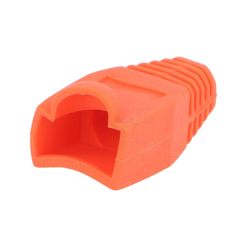 Protecție mufă RJ45 6,5mm roșie | Electronic-mag.ro | Componente Electronice