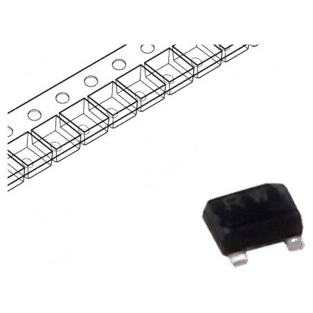 Tranzistor N-MOSFET 20V 0,1A SOT723 | Electronic-mag.ro | Componente Electronice