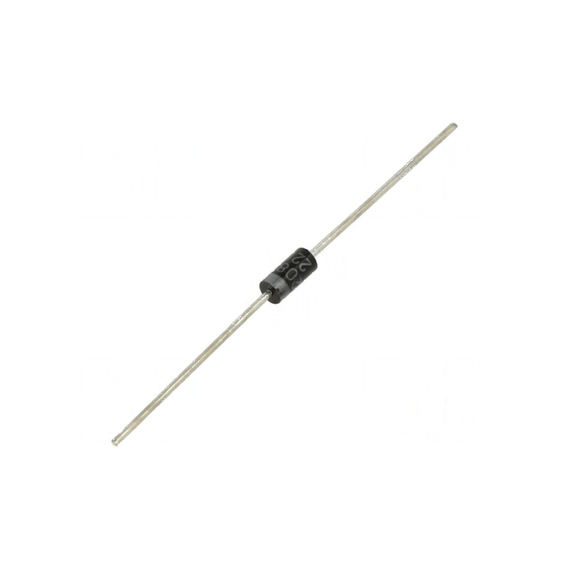Diodă redresoare THT 600V 2A DO15 Ammo Pack | Electronic-mag.ro | Componente Electronice