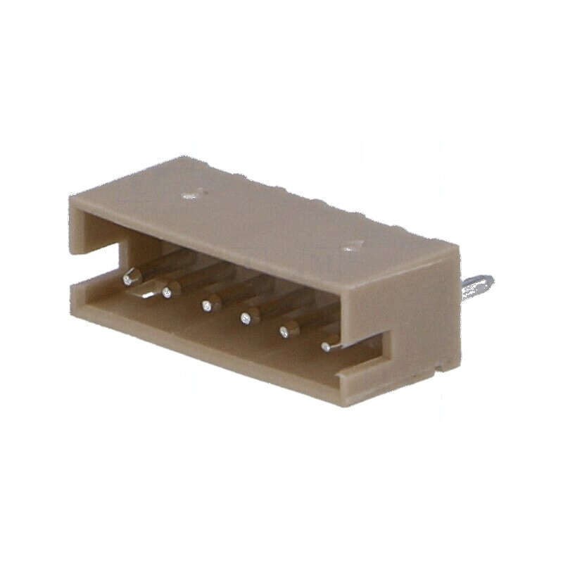 Conector cablu-placă soclu tată 1,5mm PIN 6 THT 100V 1A | Electronic-mag.ro | Componente Electronice