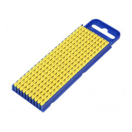 Markere Marcaj T 2,8-3,8mm Poliamidă Galbenă 40-85°C WIC | Electronic-mag.ro | Componente Electronice