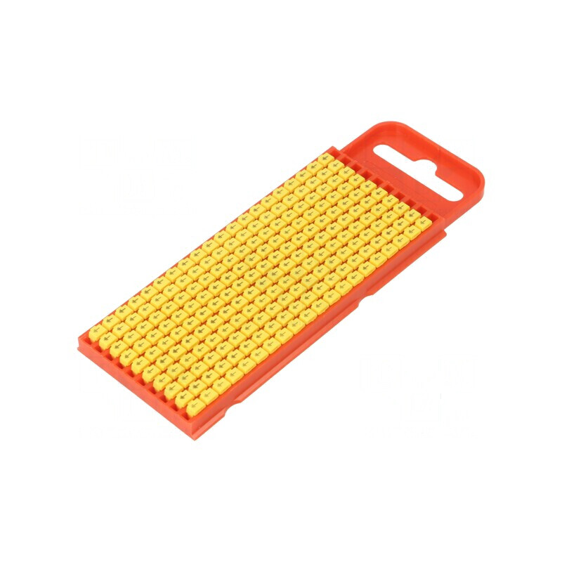 Markere galbene 2÷2,8mm poliamidă -40÷85°C cu împingere WIC | Electronic-mag.ro | Componente Electronice
