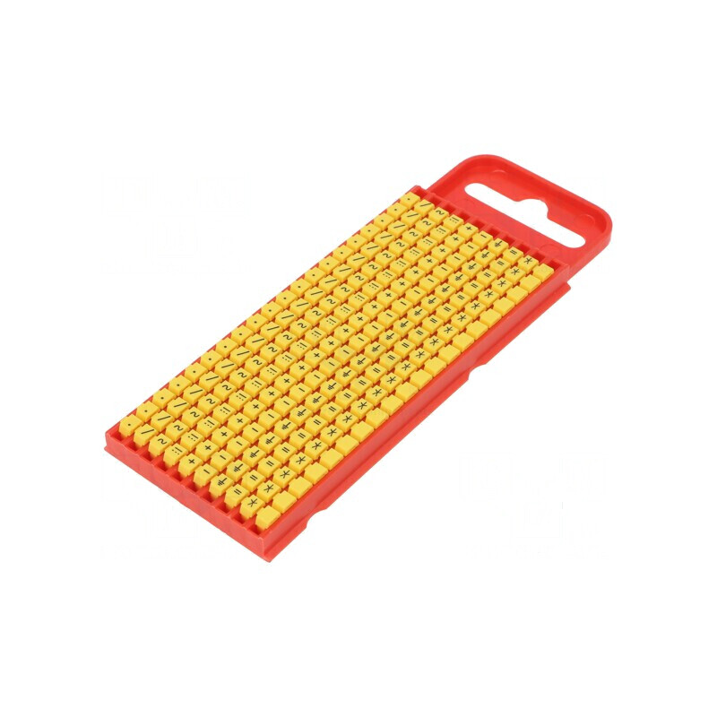 Markere Marcaj împământare 2÷2,8mm poliamidă galbenă | Electronic-mag.ro | Componente Electronice Markere Marcaj împământare 2÷2,8mm poliamidă galbenă | Electronic-mag.ro | Componente Electronice