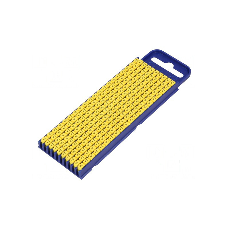 Markere Marcaj Galbene V 2,8÷3,8mm Poliamidă -40÷85°C WIC | Electronic-mag.ro | Componente Electronice