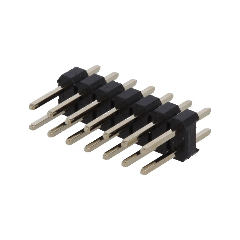 Conector şir pini tată 14 PIN 2,54mm THT | Electronic-mag.ro | Componente Electronice