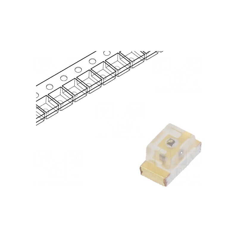 LED SMD 0603 Galben-Verde 16-21mcd 1,6x0,8x0,8mm 100° 20mA - 100 bucati | Electronic-mag.ro | Componente Electronice