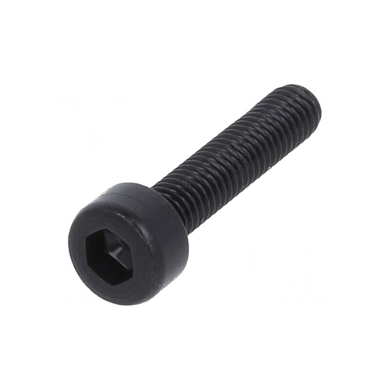 Şurub M3x14 Cap Rotund Imbus HEX 2,5mm Oţel DIN 912 | Electronic-mag.ro | Componente Electronice