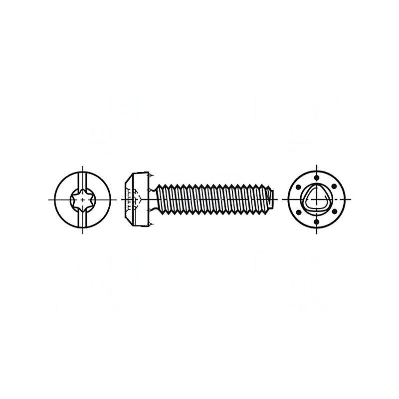 Şurub metal 4x6 Cap rotund crestat Torx 1mm TX20 | Electronic-mag.ro | Componente Electronice