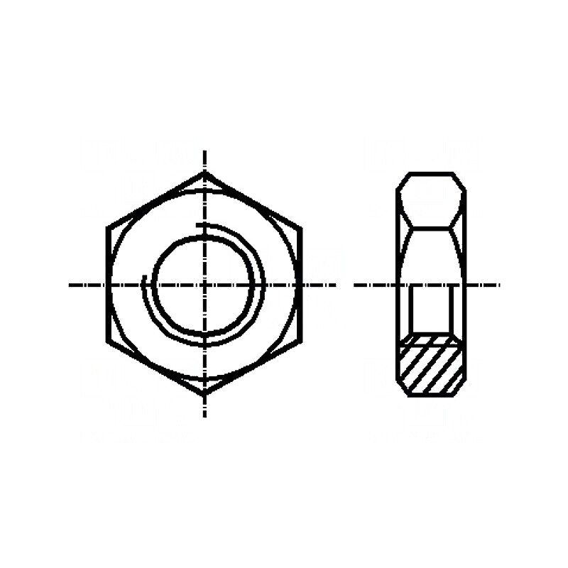 Piuliță hexagonală M6 din oțel rezistent la acizi A4 BN 631 | Electronic-mag.ro | Componente Electronice Piuliță hexagonală M6 din oțel rezistent la acizi A4 BN 631 | Electronic-mag.ro | Componente Electronice