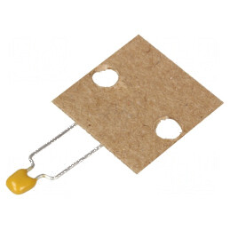 Condensator ceramic MLCC 10nF 100V X7R ±10% THT 5mm | Electronic-mag.ro | Componente Electronice
