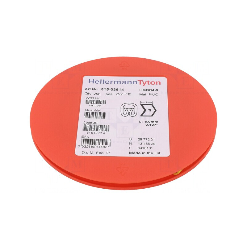 Marker de Marcaj PVC Galben 1-4mm -65÷105°C prin Orificiu | Electronic-mag.ro | Componente Electronice Marker de Marcaj PVC Galben 1-4mm -65÷105°C prin Orificiu | Electronic-mag.ro | Componente Electronice