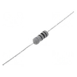 Rezistor bobinat THT 4,7Ω 2W ±5% Ø5x12mm axial | Electronic-mag.ro | Componente Electronice