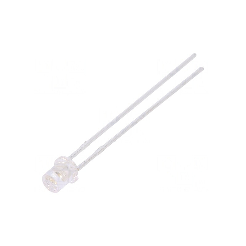 LED 3mm Albastru 350-600mcd 100° Plat | Electronic-mag.ro | Componente Electronice