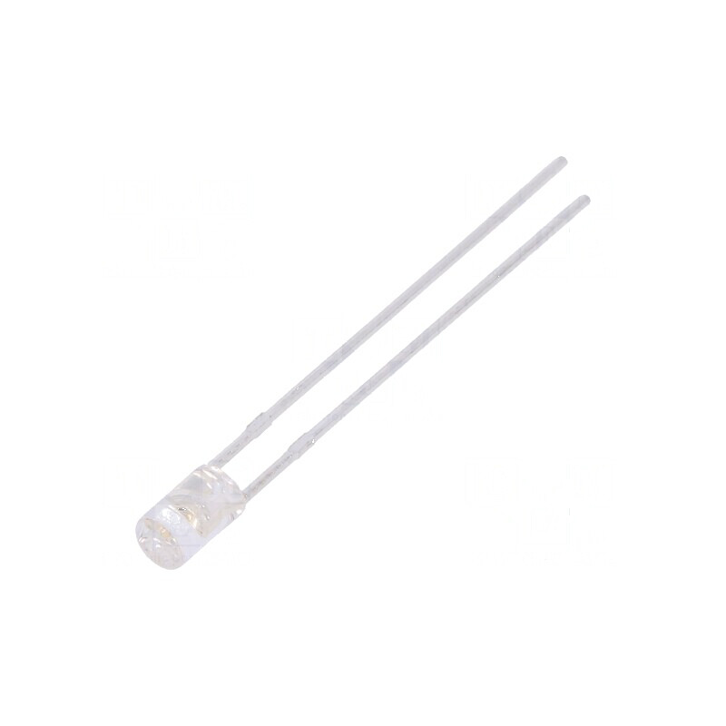 LED 3mm Albastru Plat 100° 460÷780mcd | Electronic-mag.ro | Componente Electronice