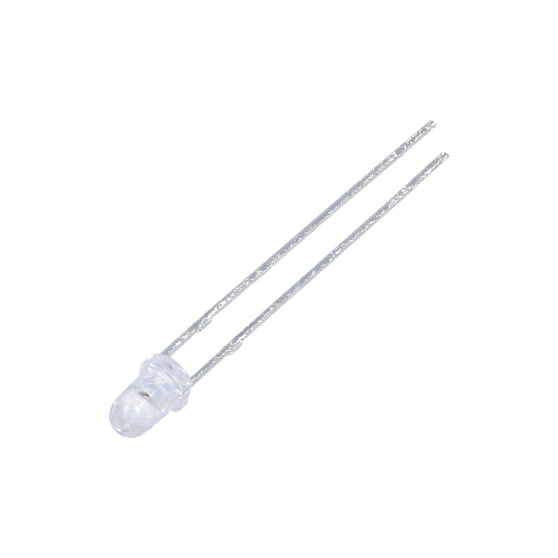 LED 3mm galben 3000mcd 30° convex 2 term | Electronic-mag.ro | Componente Electronice
