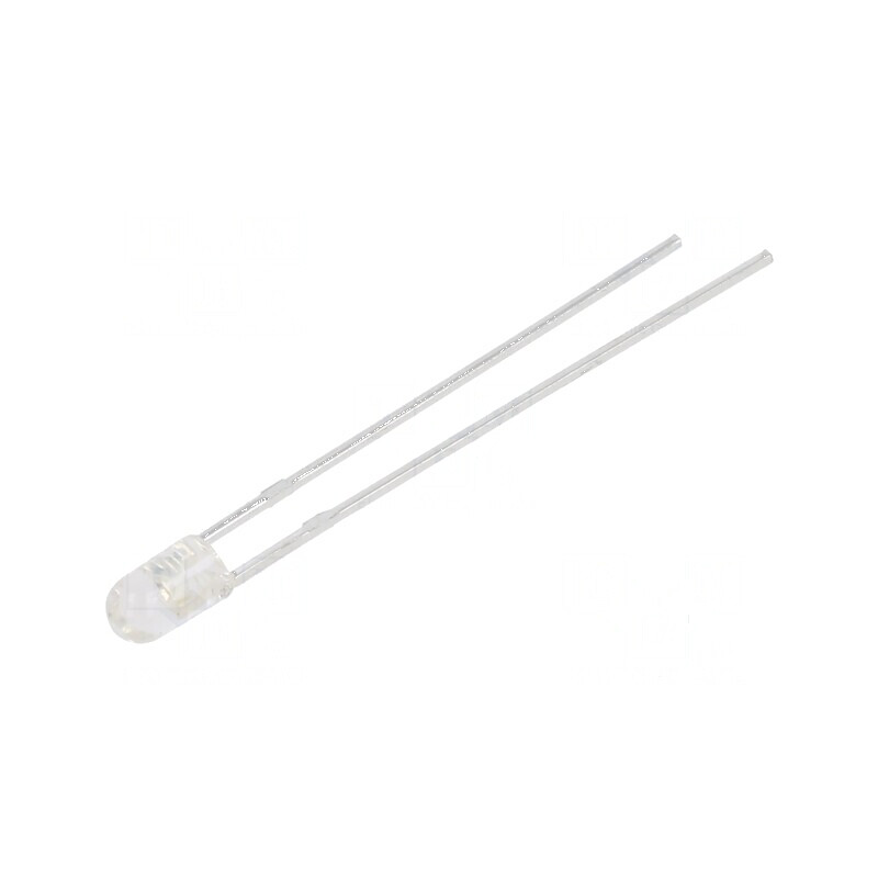 LED galben 3mm 1000mcd 30° convex | Electronic-mag.ro | Componente Electronice