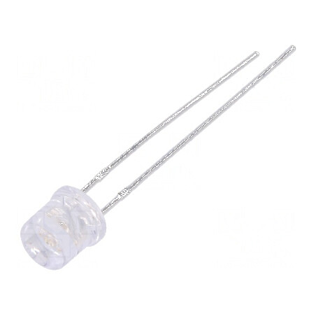 LED 5mm Albastru 460-780mcd 100° Plat | Electronic-mag.ro | Componente Electronice