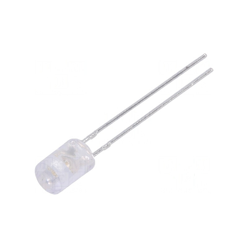 LED 5mm albastru 460-780mcd 100° plat | Electronic-mag.ro | Componente Electronice
