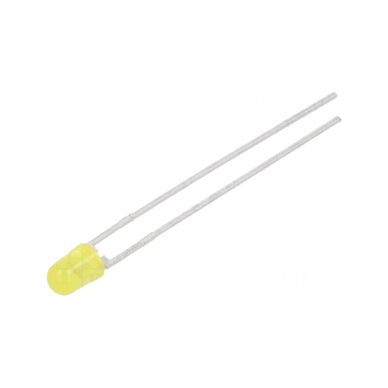 LED galben 2,9mm 3,7-5,6mcd 60° Nr.term: 2 | Electronic-mag.ro | Componente Electronice