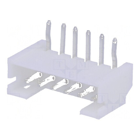 Conector cablu-placă soclu tată 6 PIN THT 1A 100V | Electronic-mag.ro | Componente Electronice