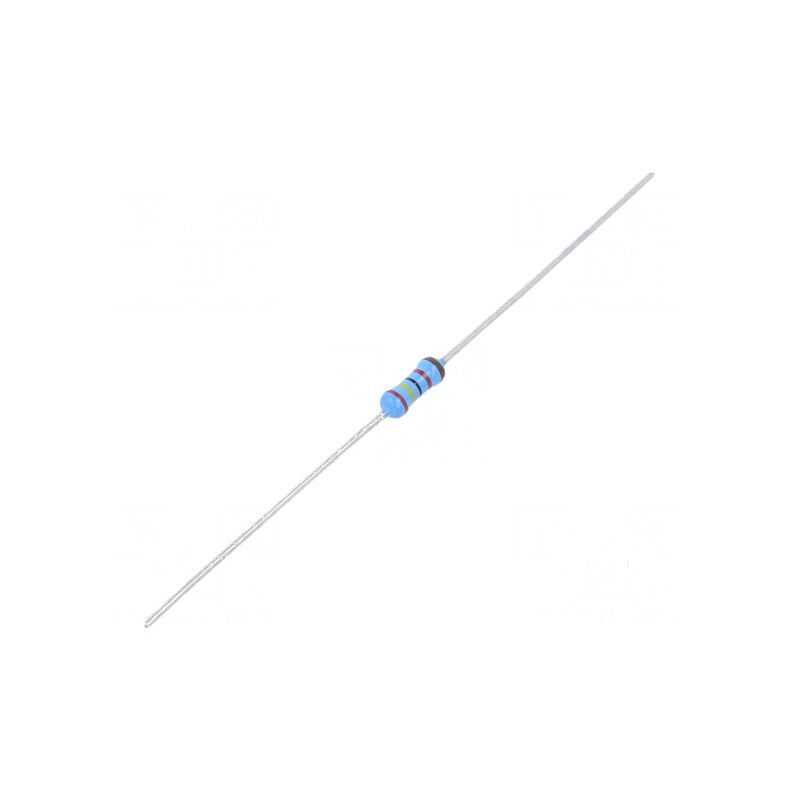 Rezistor thin film THT 24kΩ 600mW ±1% Ø2,5x6,5mm 50ppm/°C | Electronic-mag.ro | Componente Electronice