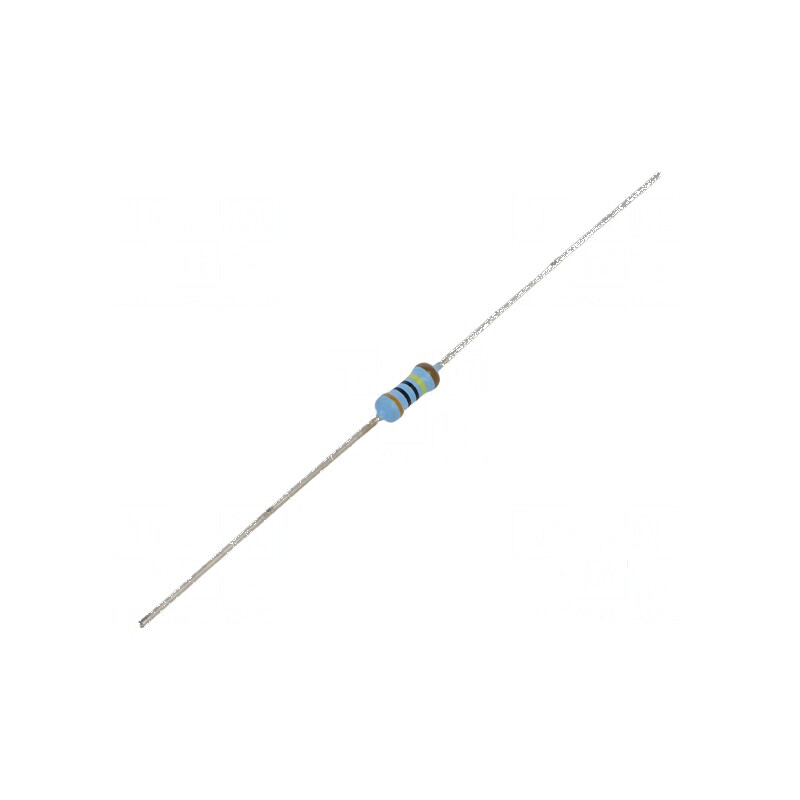 Rezistor THT 3MΩ 600mW ±1% Thin Film Ø2,5x6,5mm 50ppm/°C | Electronic-mag.ro | Componente Electronice
