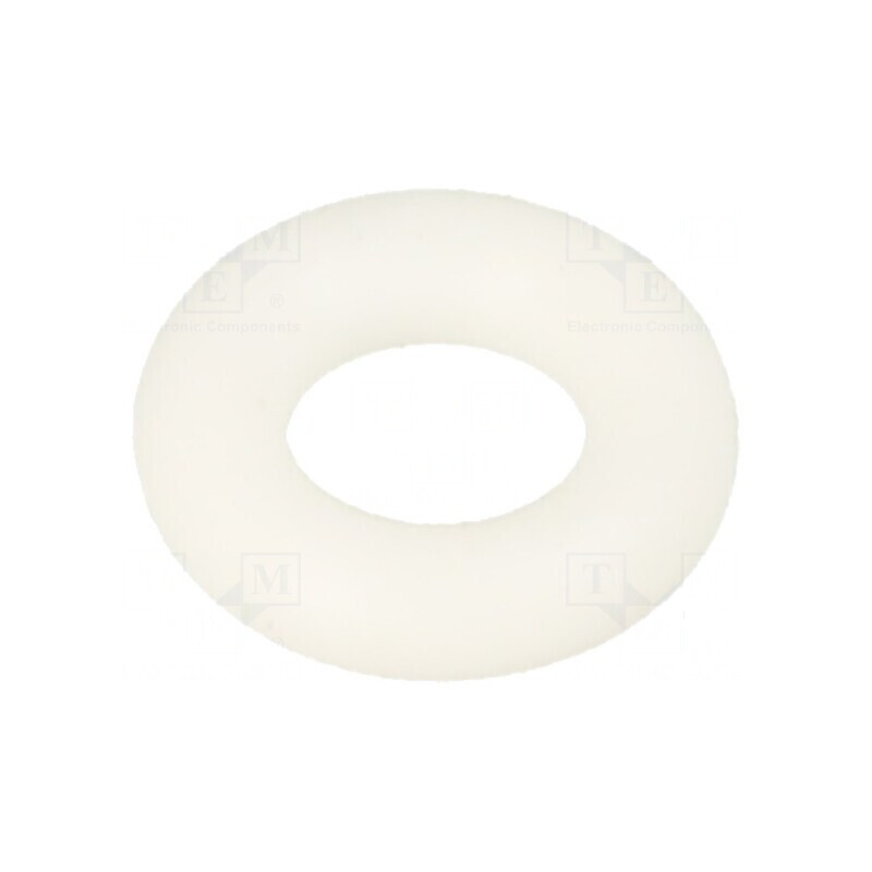 Garnitură O-ring silicon 2mm 4mm albă 60-160°C | Electronic-mag.ro | Componente Electronice