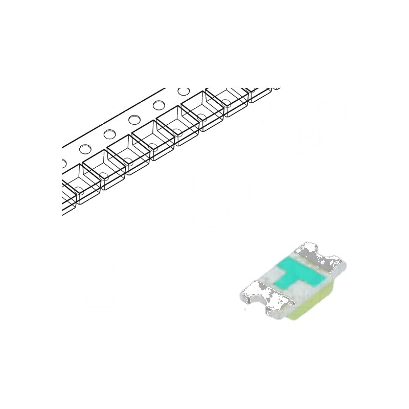 LED SMD 1206 Alb Rece 500-700mcd 8000-18000K 140° 20mA | Electronic-mag.ro | Componente Electronice