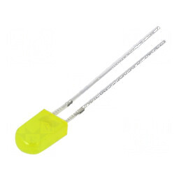 LED dreptunghiular galben 2,43x5x8,6mm 150-220mcd 100° | Electronic-mag.ro | Componente Electronice