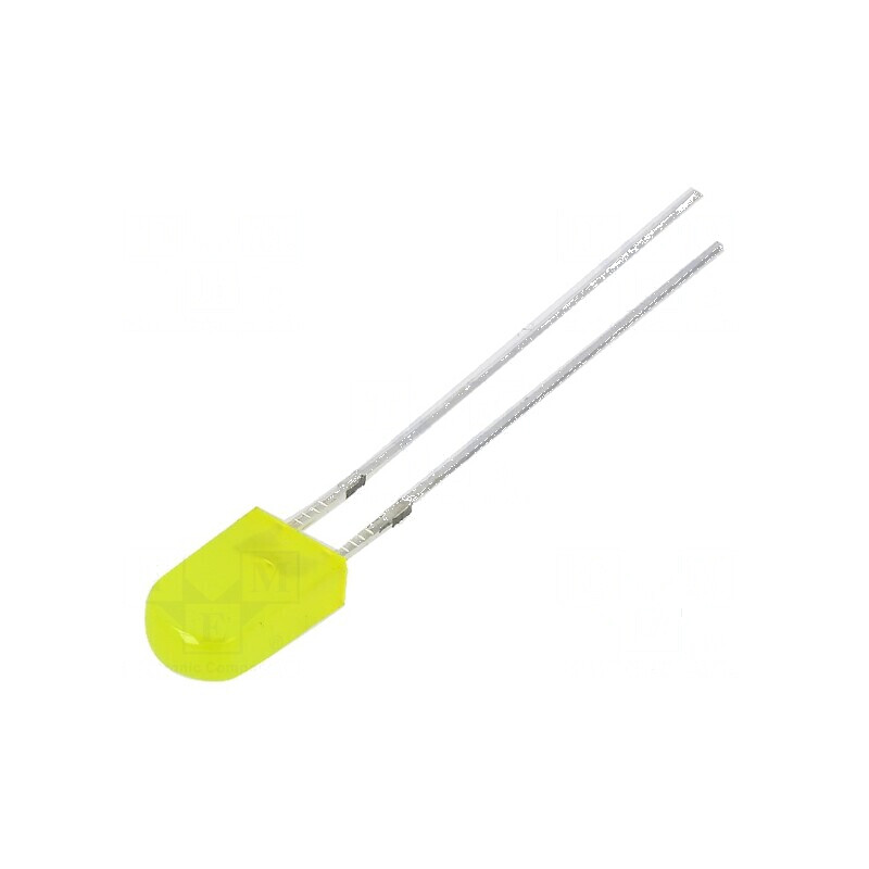 LED dreptunghiular galben 2,43x5x8,6mm 150-220mcd 100° | Electronic-mag.ro | Componente Electronice