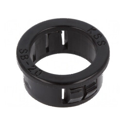 Manşon Ø 20mm Øorif 15,9mm negru | Electronic-mag.ro | Componente Electronice