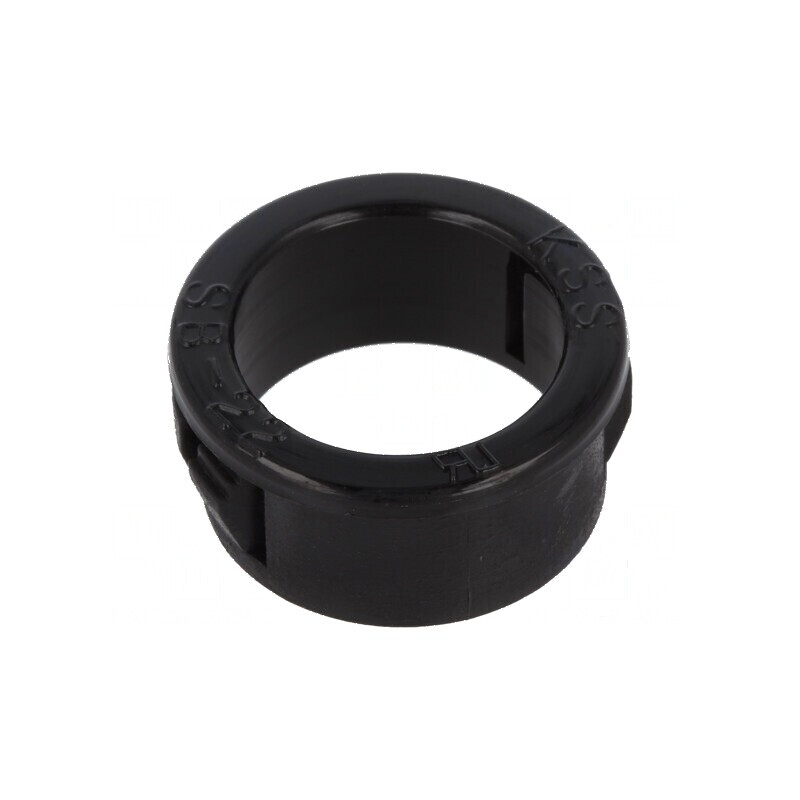 Manșon negru Ø 22,2mm pentru orificiu 17,5mm | Electronic-mag.ro | Componente Electronice