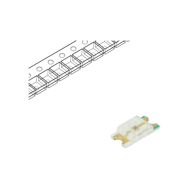 LED SMD 1206 galben 90-260mcd 3,2x1,6x0,7mm 140° 1,8-2,4V | Electronic-mag.ro | Componente Electronice LED SMD 1206 galben 90-260mcd 3,2x1,6x0,7mm 140° 1,8-2,4V | Electronic-mag.ro | Componente Electronice