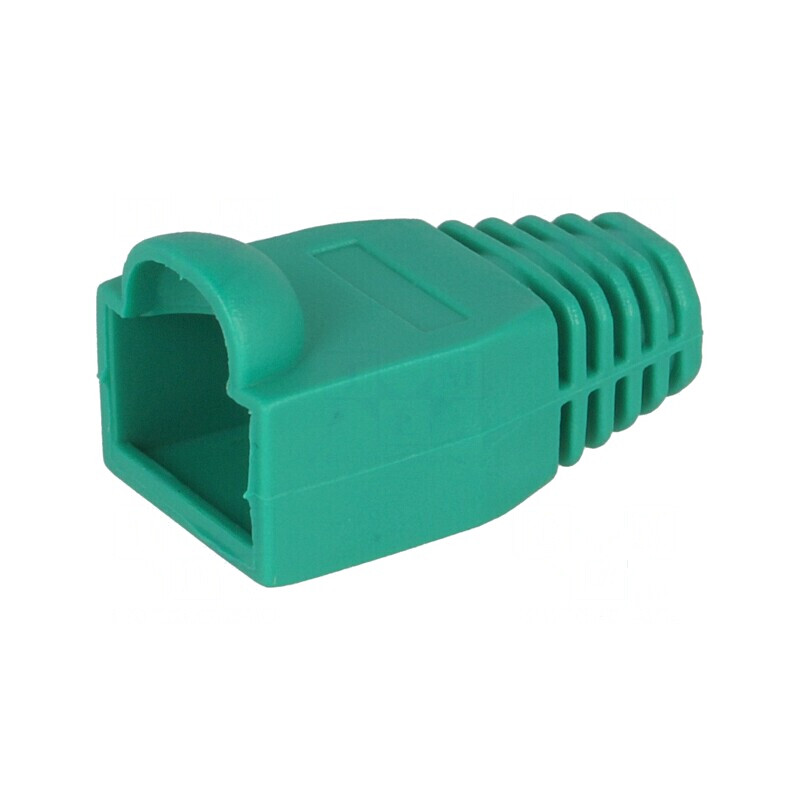 Protecție mufă RJ45 6,5mm verde | Electronic-mag.ro | Componente Electronice