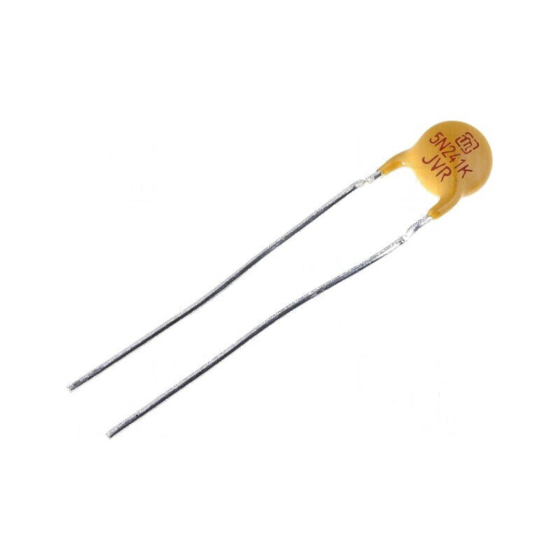 Varistor oxid de metal THT 150VAC 200VDC 240V ±10% 400A 8J | Electronic-mag.ro | Componente Electronice