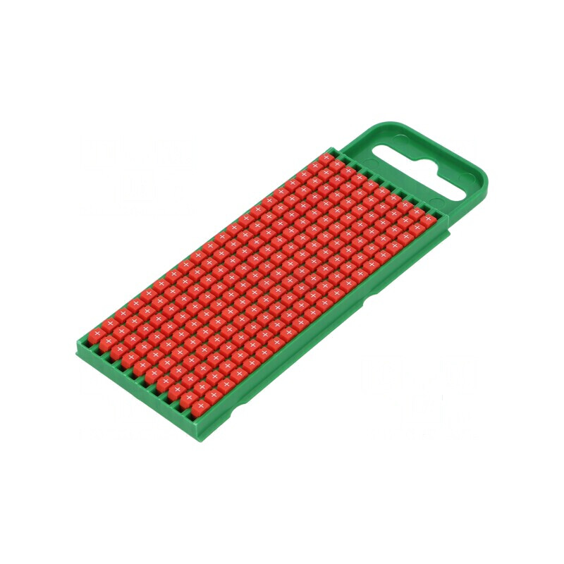 Markere Marcaj Poliamidă Roșie 0,8-2,2mm -40÷85°C WIC | Electronic-mag.ro | Componente Electronice