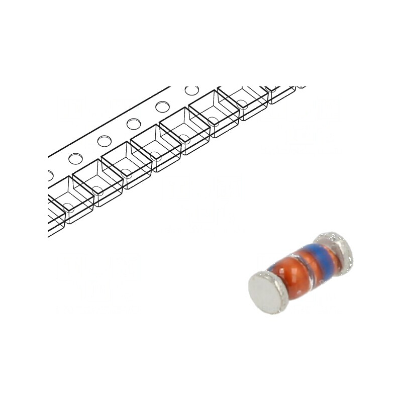 Diodă Schottky SMD 100V 0,15A MiniMELF pe rolă | Electronic-mag.ro | Componente Electronice
