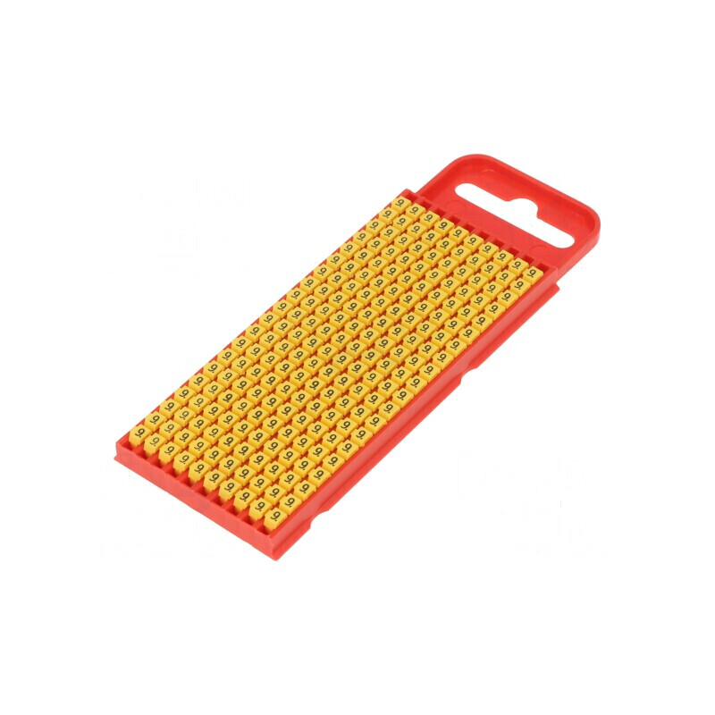 Markere Marcaj Galbene 9 2÷2,8mm Poliamidă -40÷85°C WIC | Electronic-mag.ro | Componente Electronice