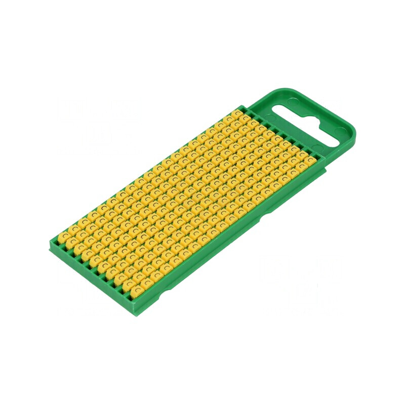 Markere Marcaj C 0,8-2,2mm Galben Poliamidă -40° la 85°C WIC | Electronic-mag.ro | Componente Electronice Markere Marcaj C 0,8-2,2mm Galben Poliamidă -40° la 85°C WIC | Electronic-mag.ro | Componente Electronice