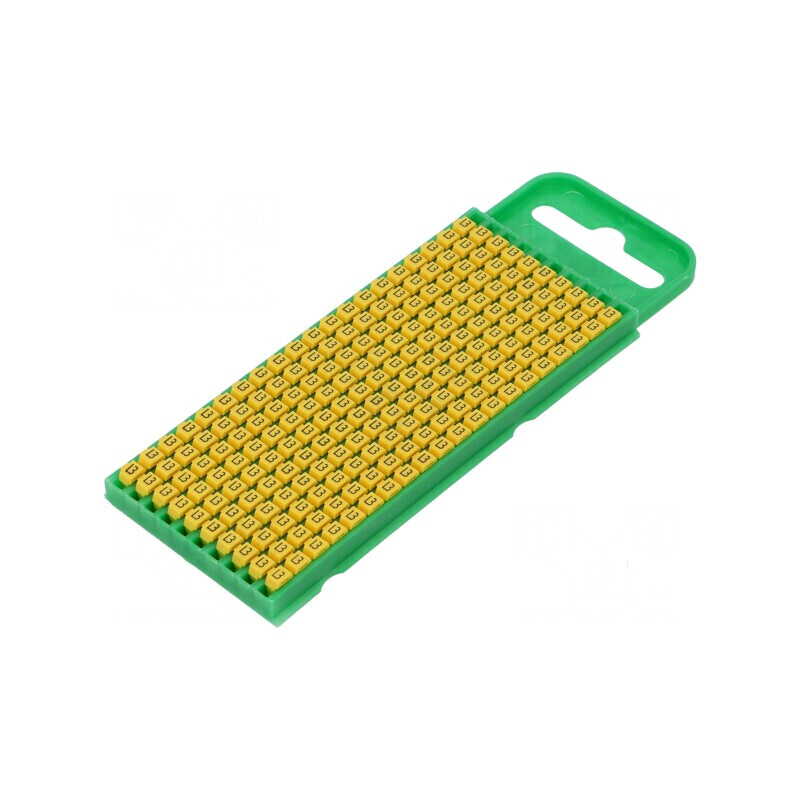 Markere Marcaj L3 Galben 0,8-2,2mm Poliamidă -40÷85°C WIC | Electronic-mag.ro | Componente Electronice Markere Marcaj L3 Galben 0,8-2,2mm Poliamidă -40÷85°C WIC | Electronic-mag.ro | Componente Electronice