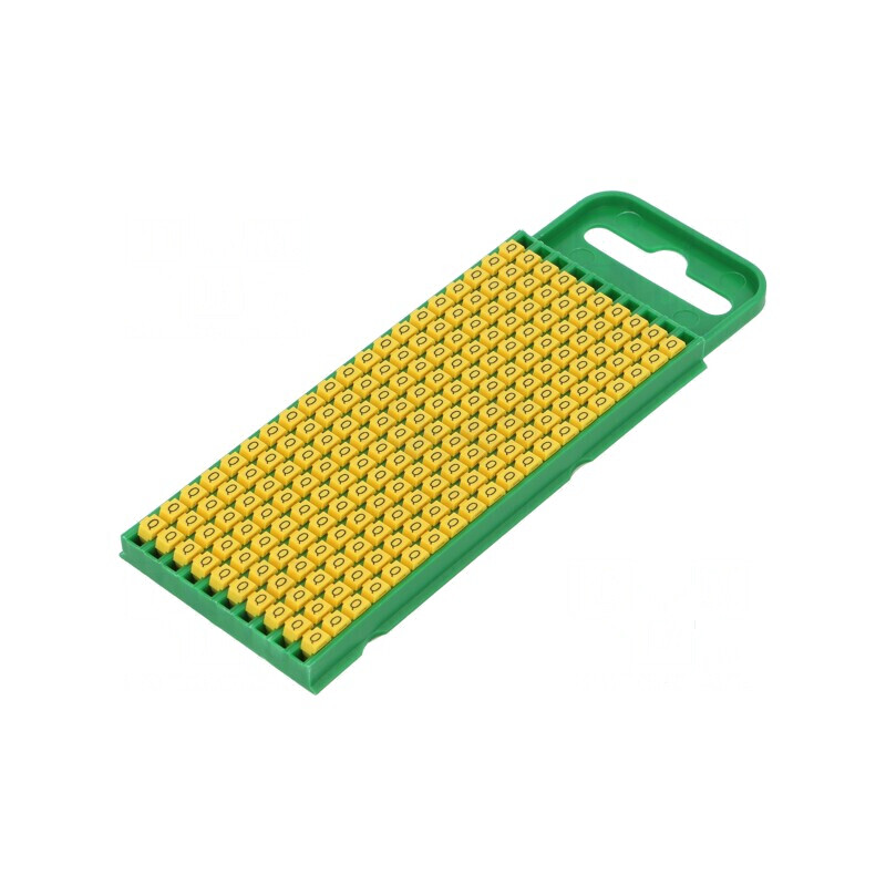 Markere Marcaj Q 0,8-2,2mm poliamidă galbenă 40-85°C WIC | Electronic-mag.ro | Componente Electronice